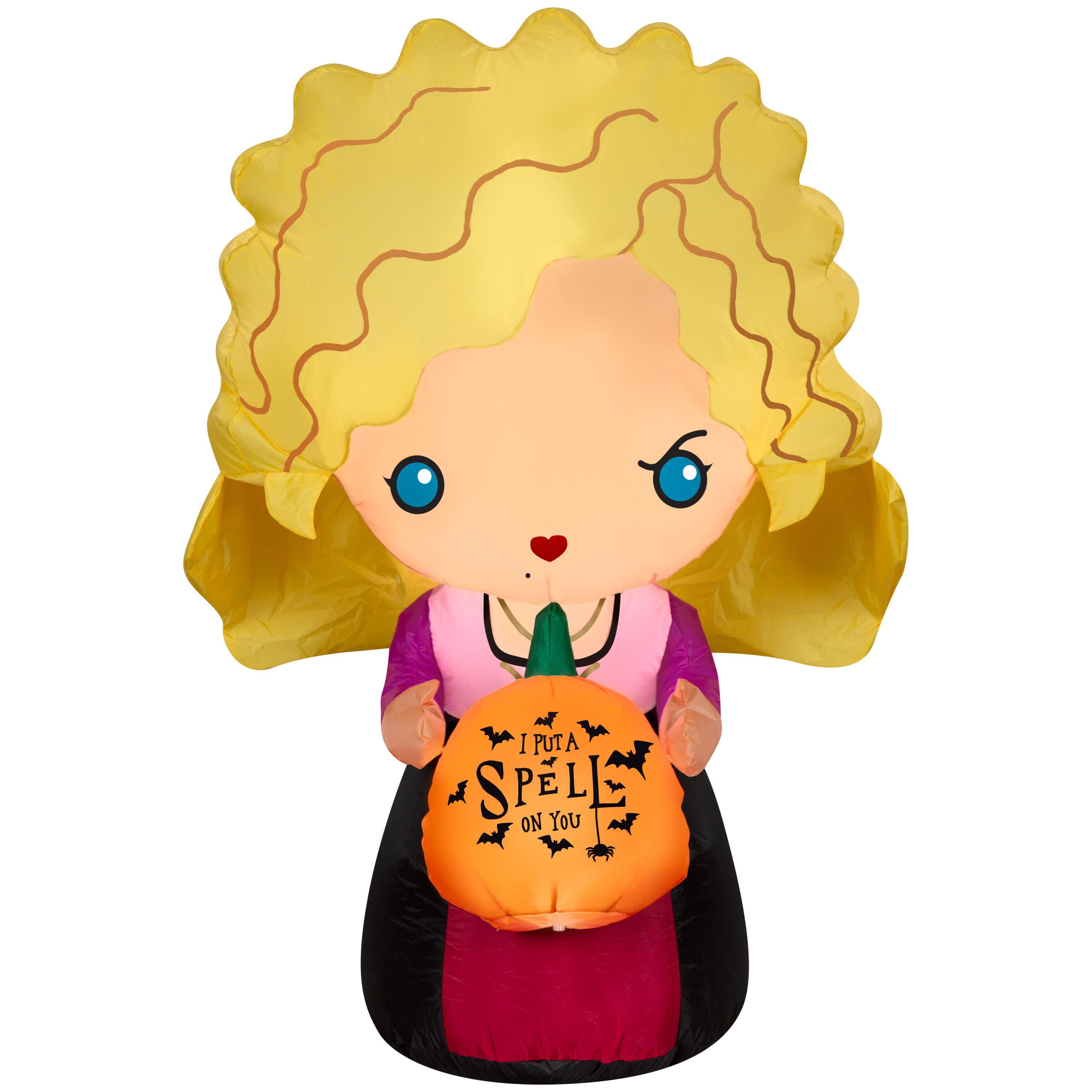 3.5' Sarah Hocus Pocus Airblown Inflatable Halloween Decoration