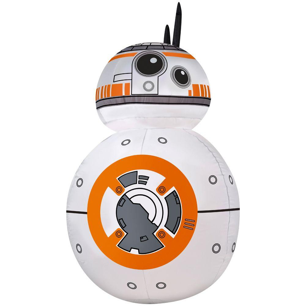 3.5 ft. Lighted Inflatable BB-8 Star Wars
