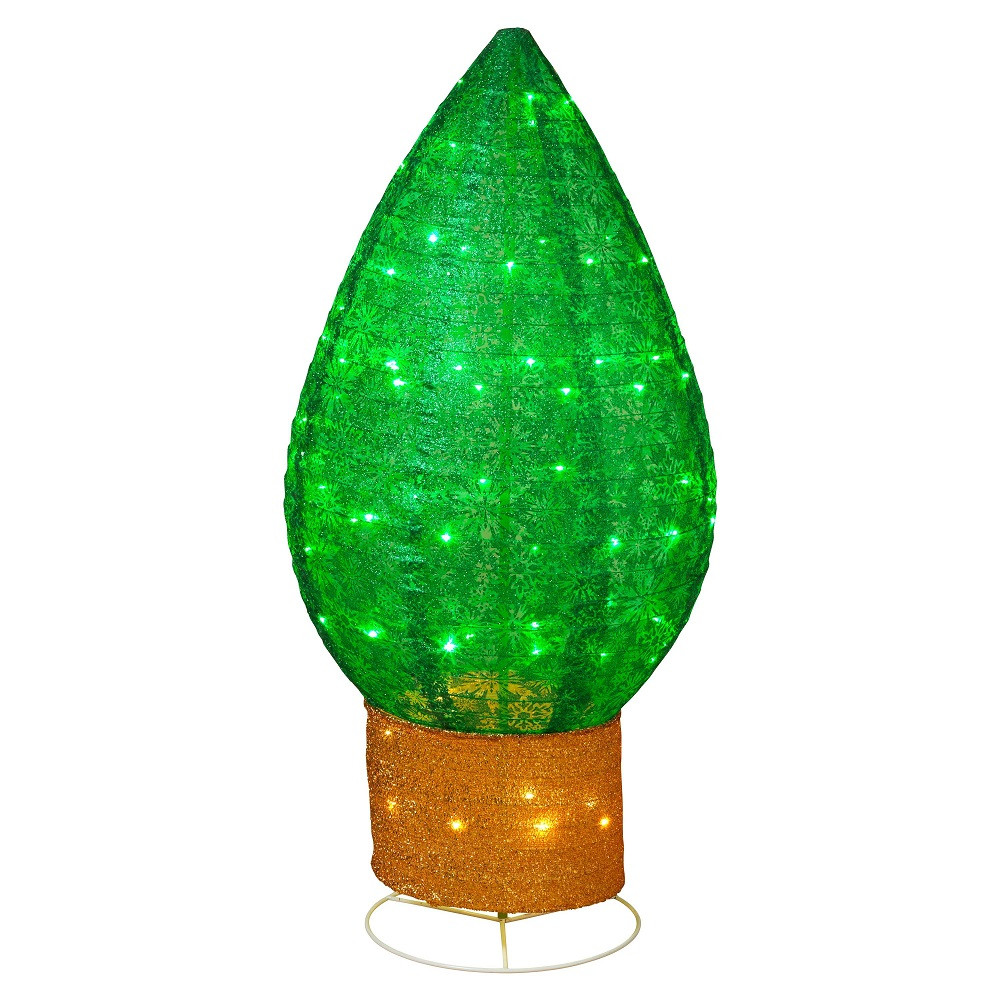 42" Giant Green C9 Light Bulb