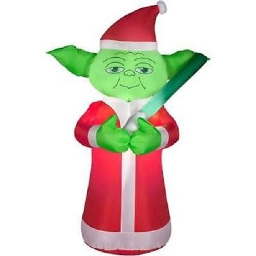 5' Yoda Airblown Inflatable Christmas Decoration 