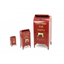 Letters for Santa Mailbox Christmas Decoration - Set of 3